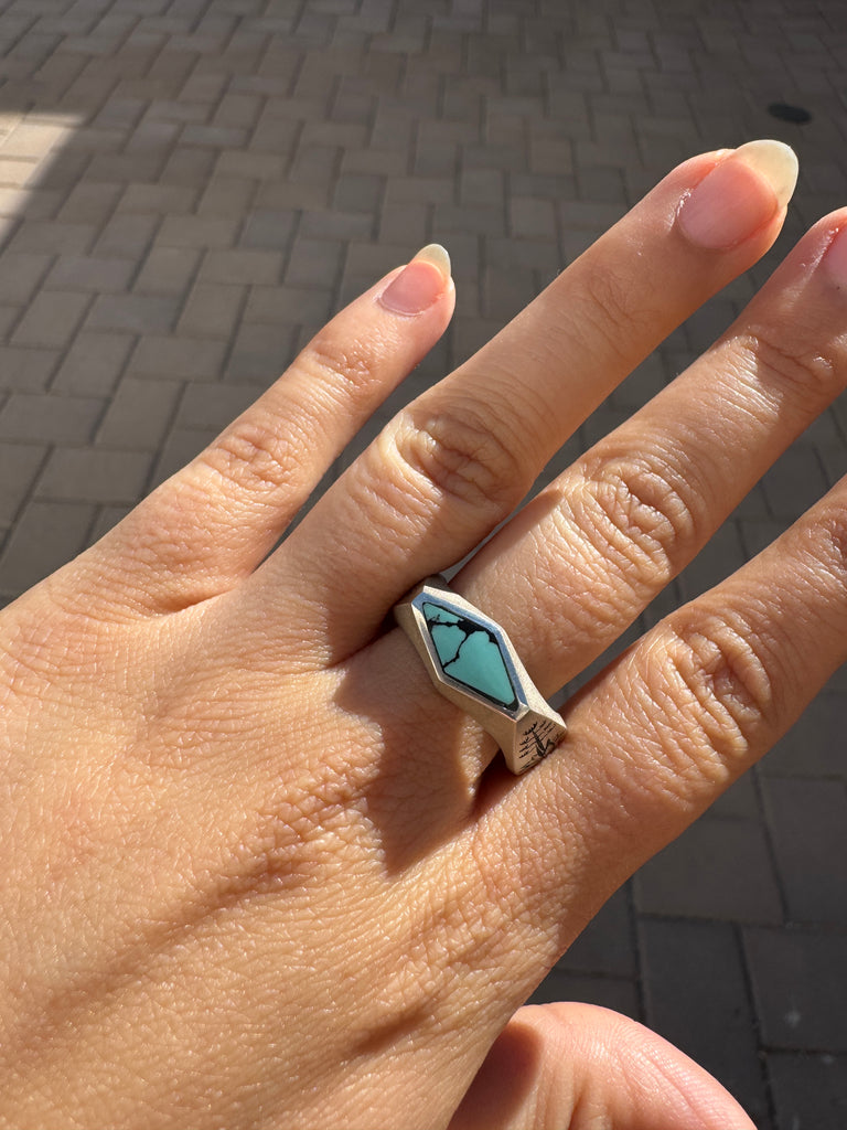 Turquoise Agave Ring