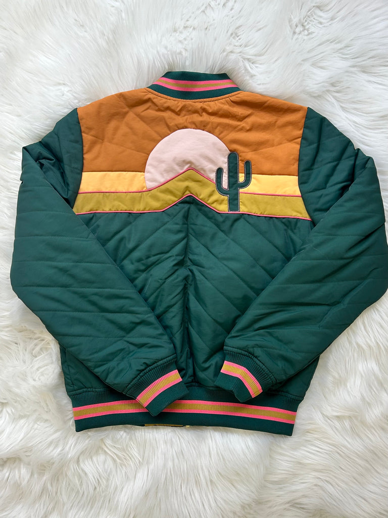 Emerald Sonoran Sunrise Bomber