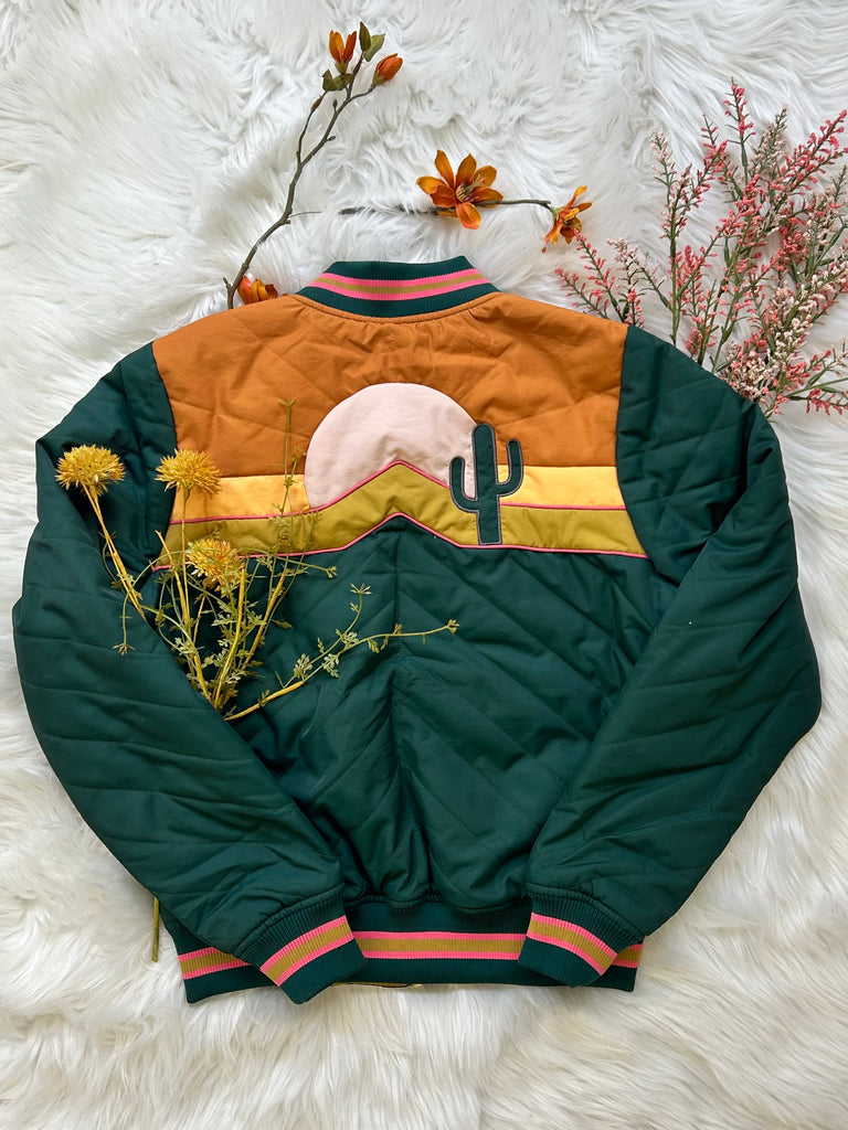 Emerald Sonoran Sunrise Bomber