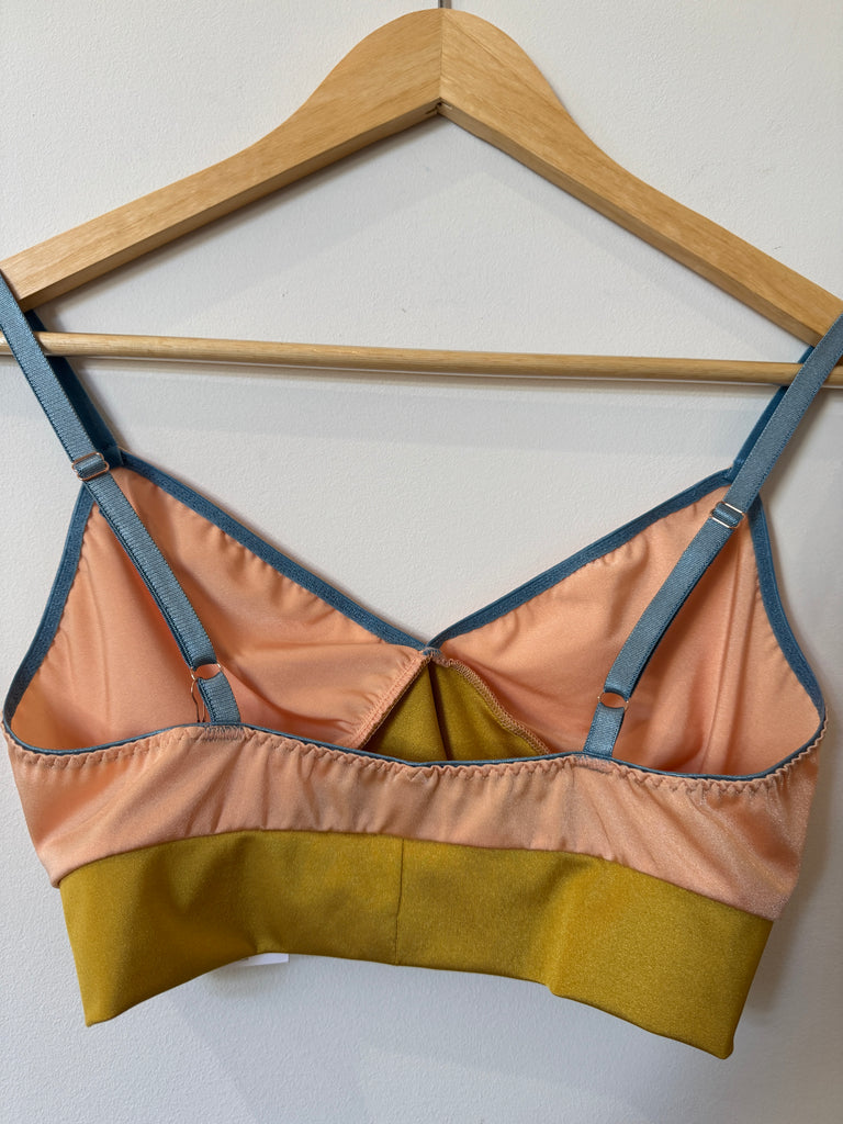 Color Block Sara Spandex Bralette