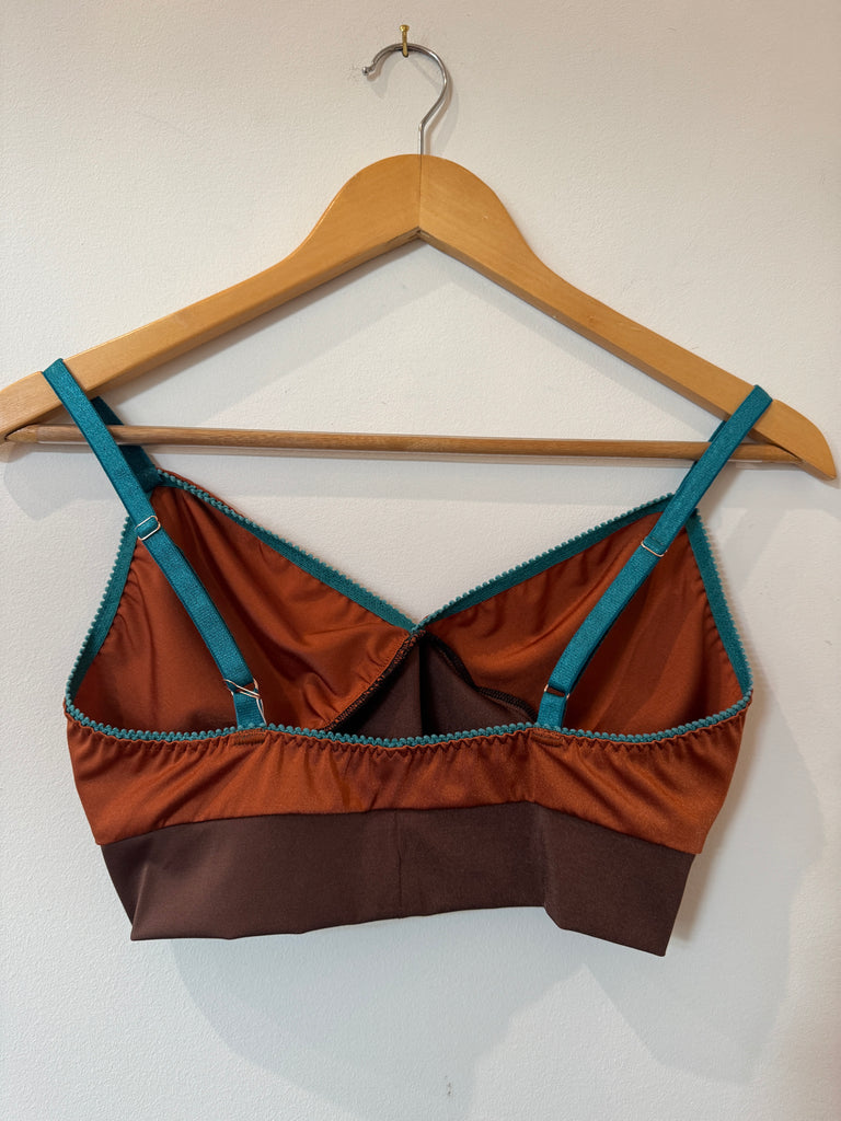 Color Block Sara Spandex Bralette