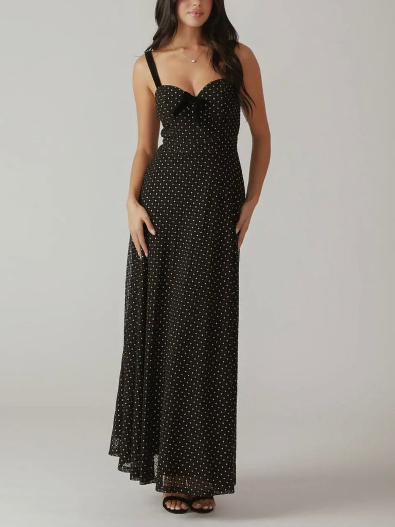 Majestic Motion Woven Maxi Dress