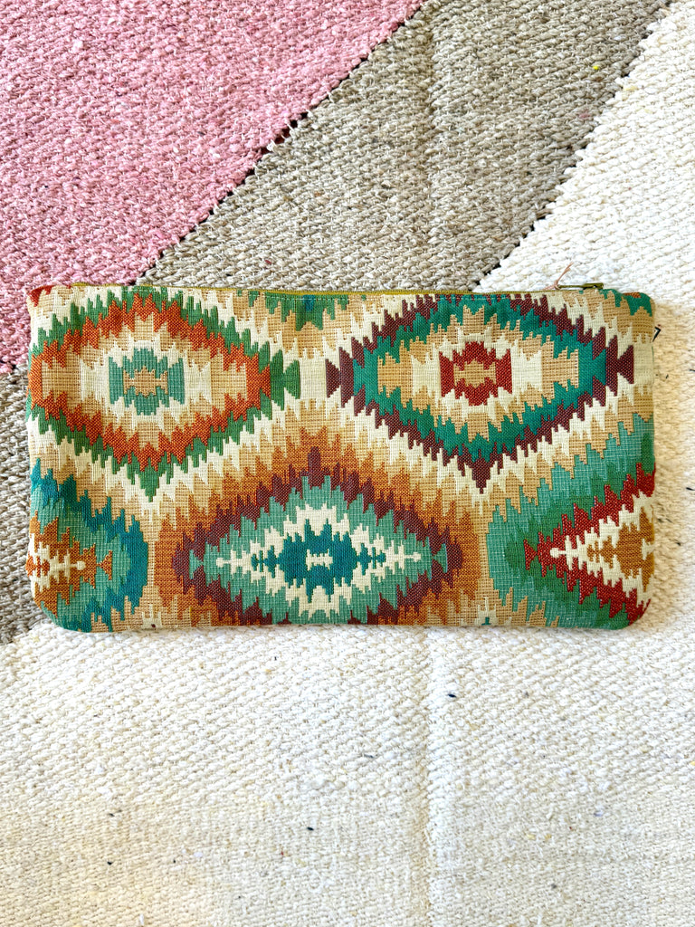 Large Handmade Tapestry Clutch