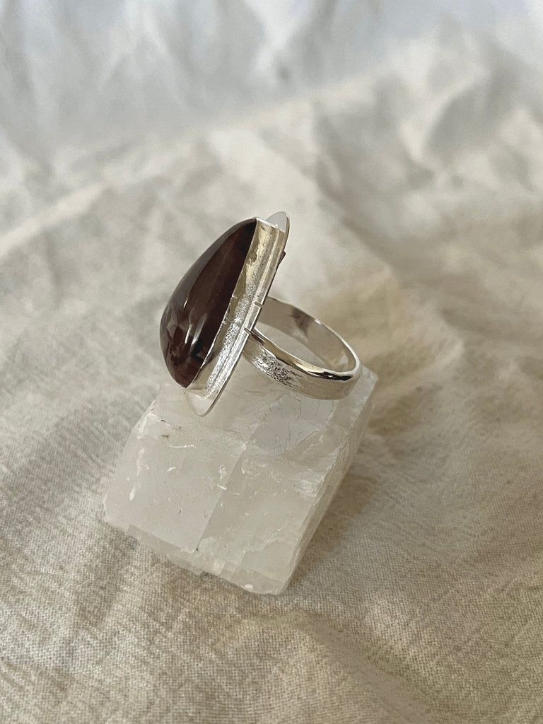 Apache Sage Rhyolite Mountain Ring