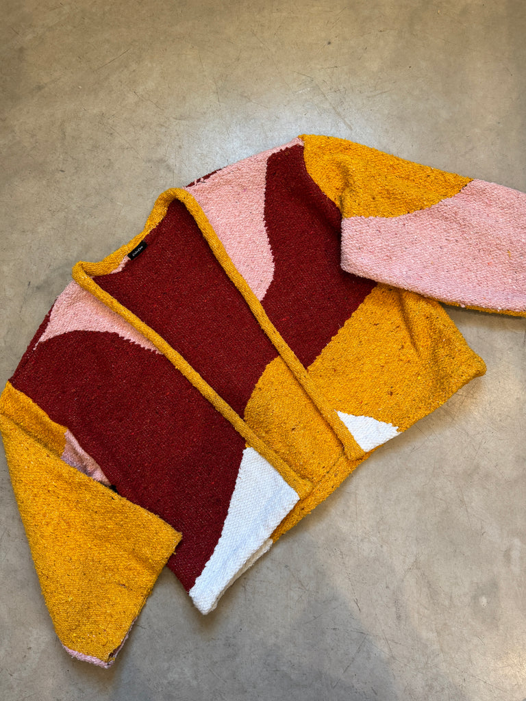Salida De Luna Blanket Bolero Jacket