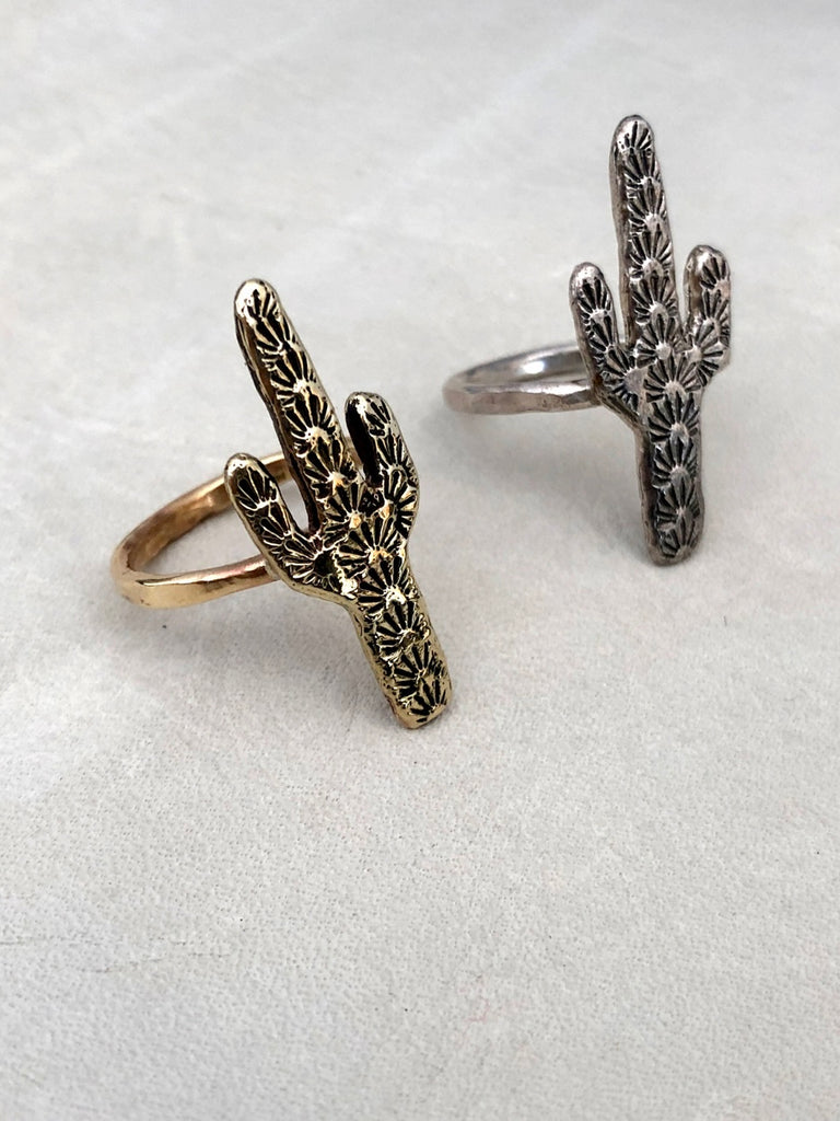 Saguaro Cactus Ring