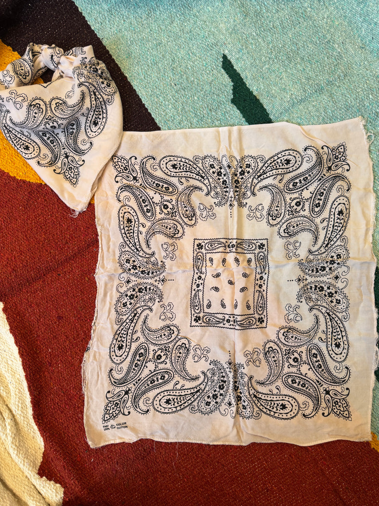 Distressed Cotton Bandanas