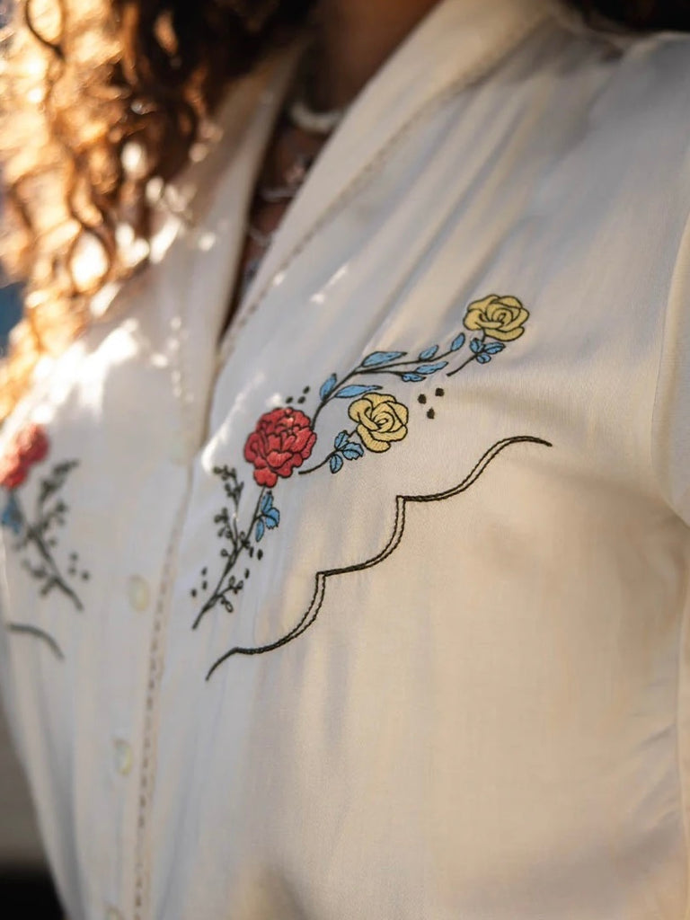 Prairie Rose Lace Blouse