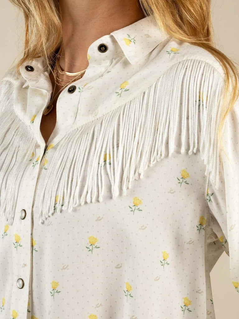 June Fringe Long Sleeve Shirt