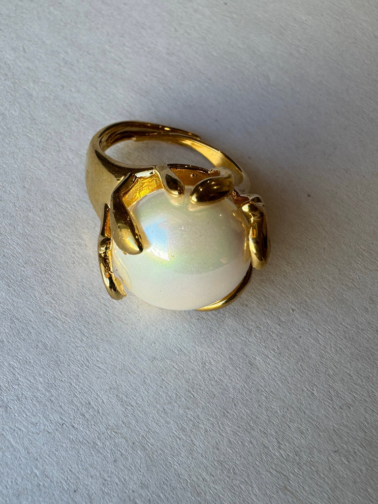 Adrift Pearl Ring