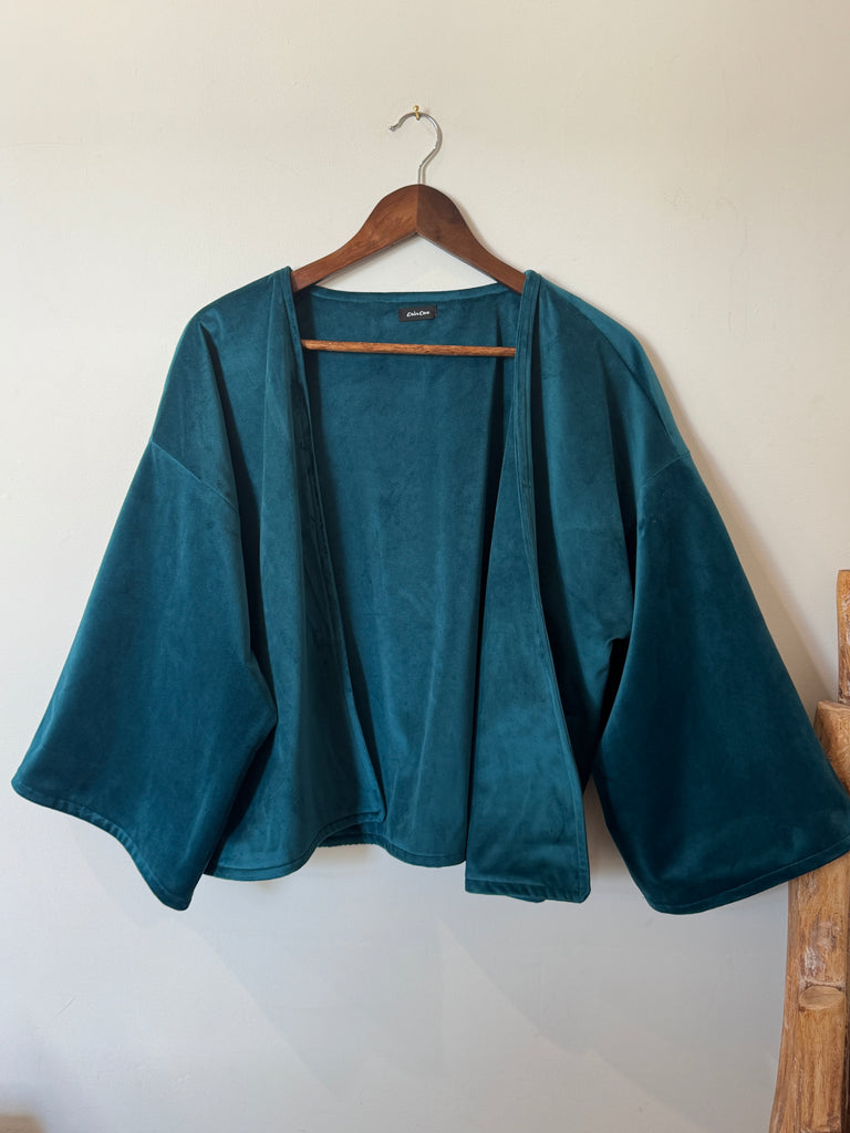 Handmade Short Velvet Duster