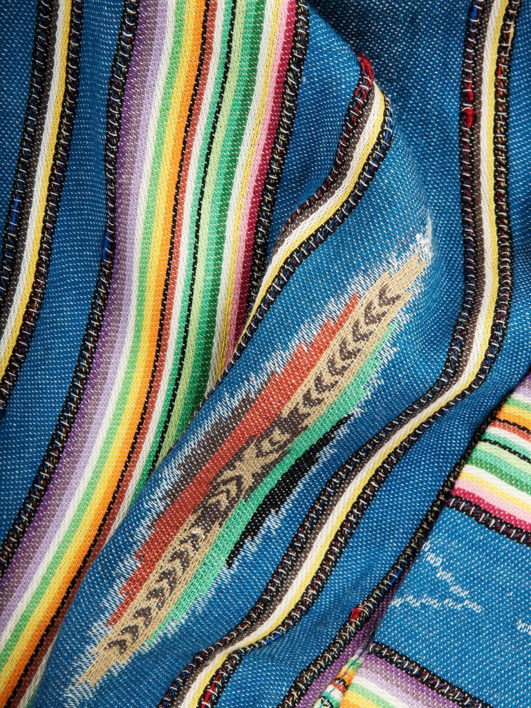 Ikat Blue Striped Jacket