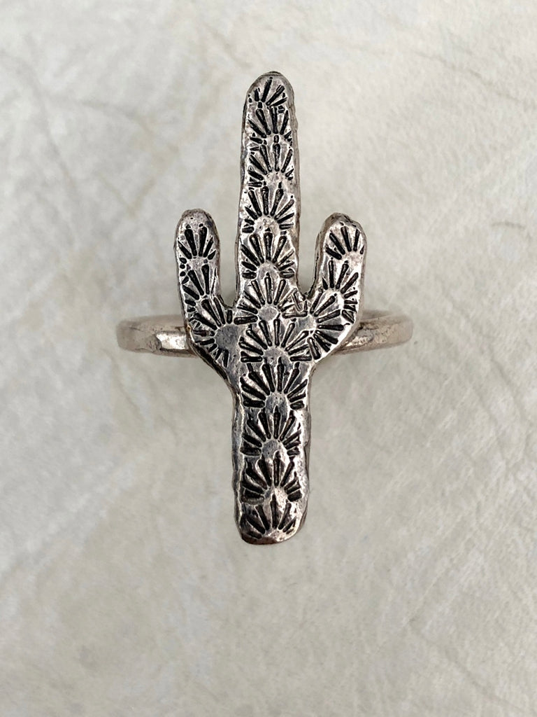 Saguaro Cactus Ring