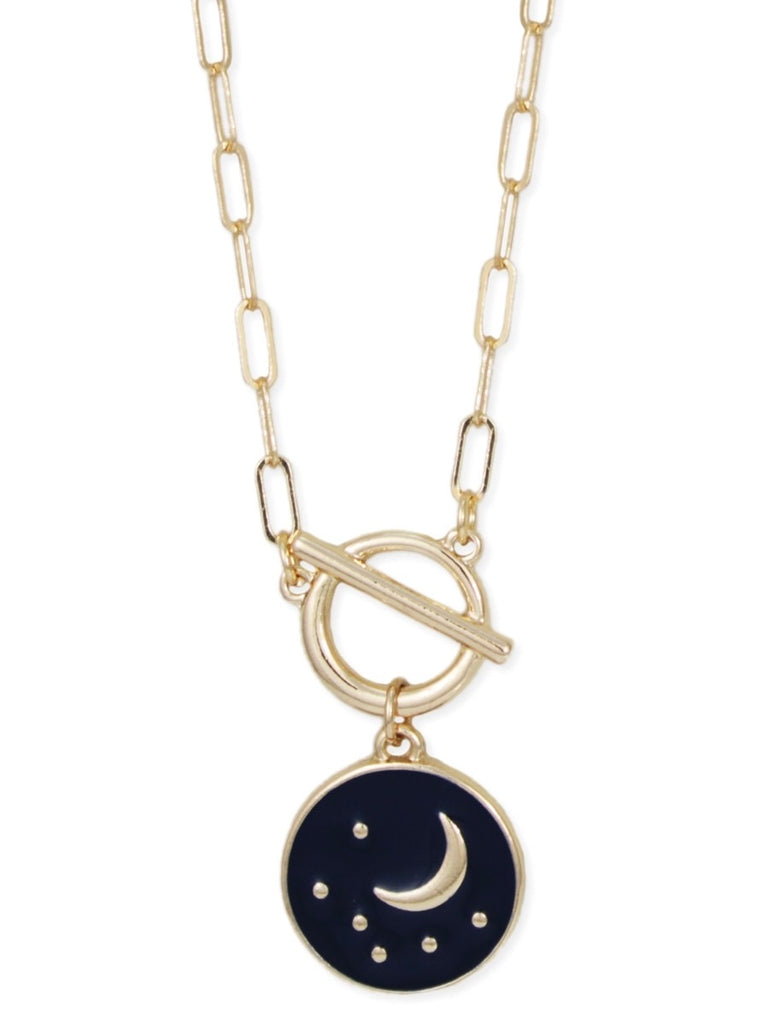 Enamel Medallion Necklaces