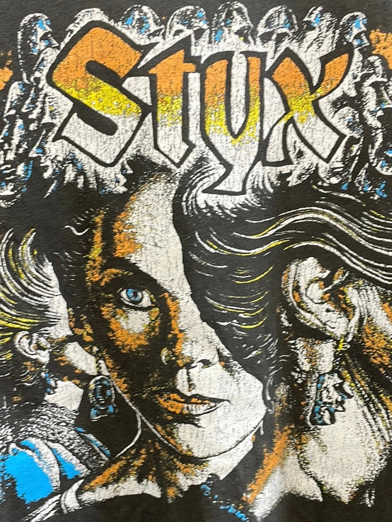 Styx Faces Crew Tee