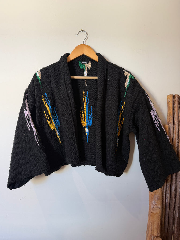 Handmade Black Thunderbird Jacket