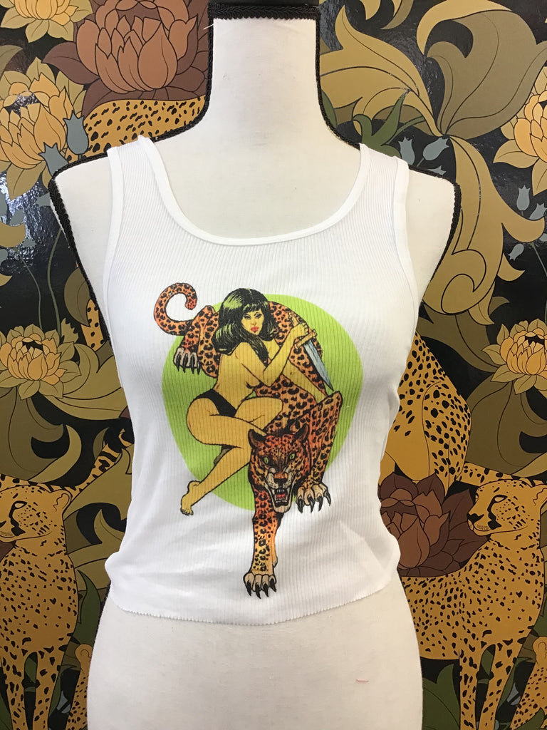 Jungle Queen Cropped Tank