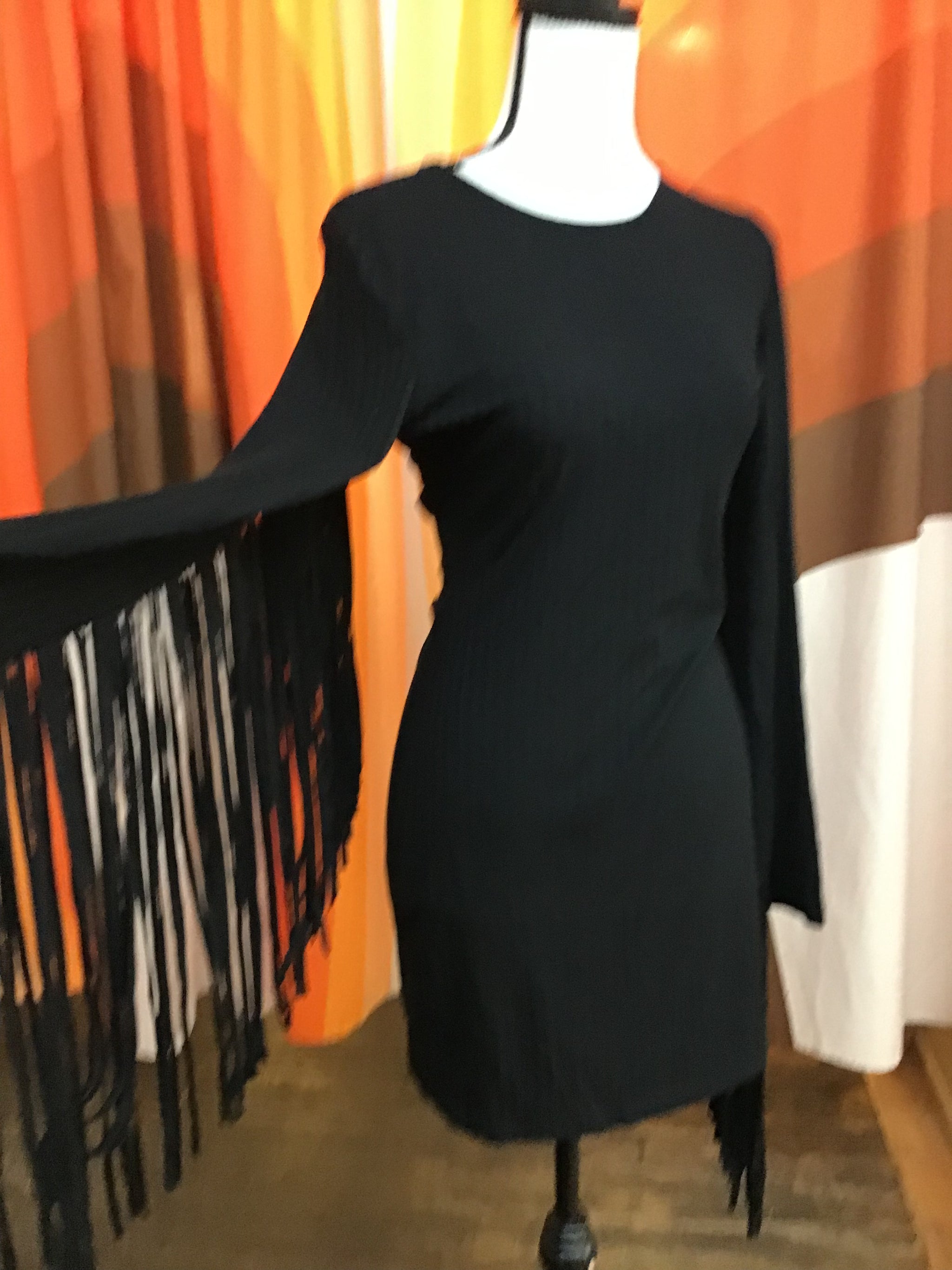 新品　crayme American Sleeve Fringe Dress Crayme,