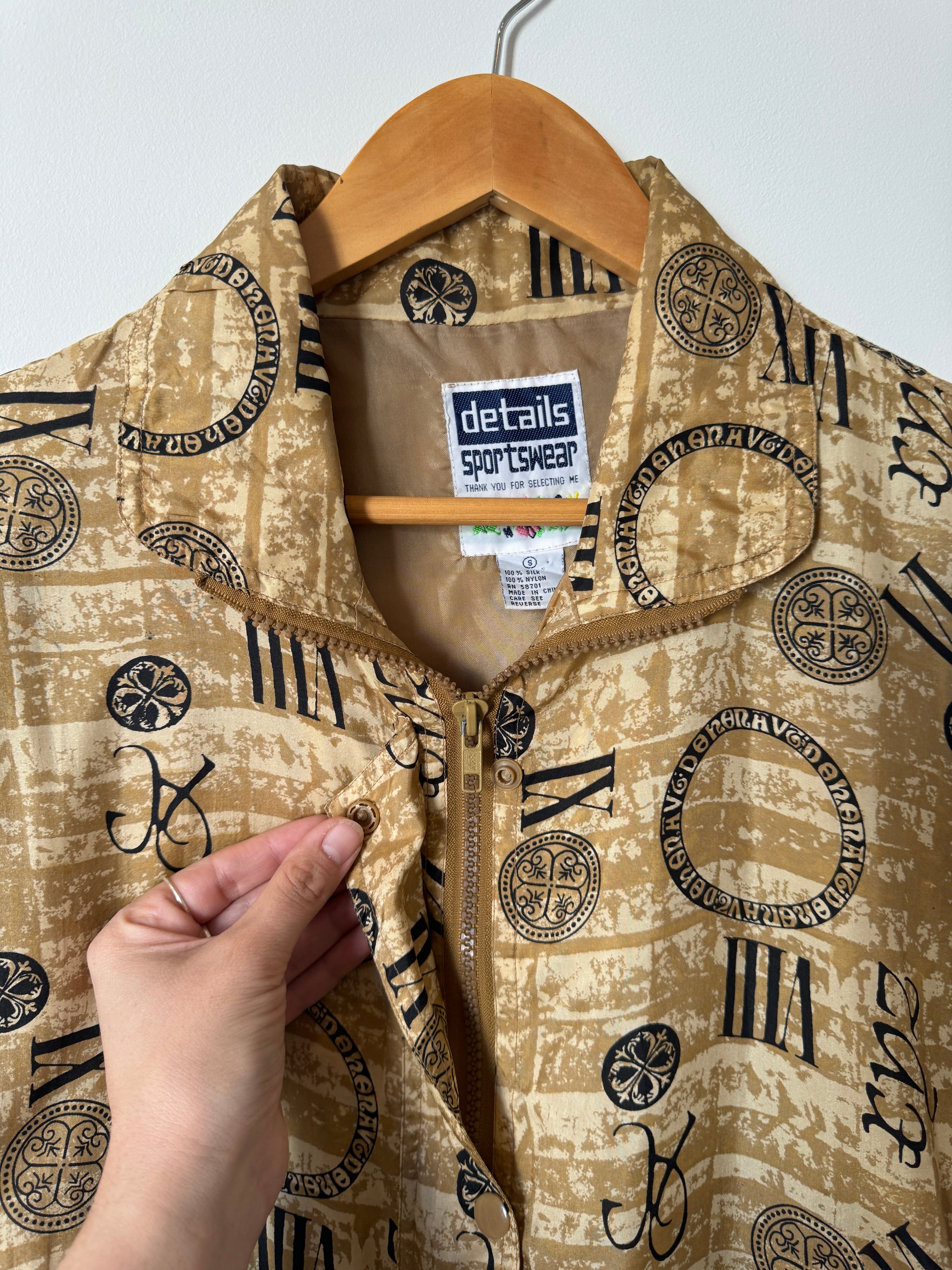 80s Lightweight Silk Bomber Jacket – Classic Rock Couture