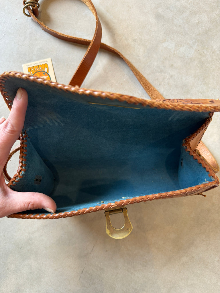 Vintage Latching Leather Purse