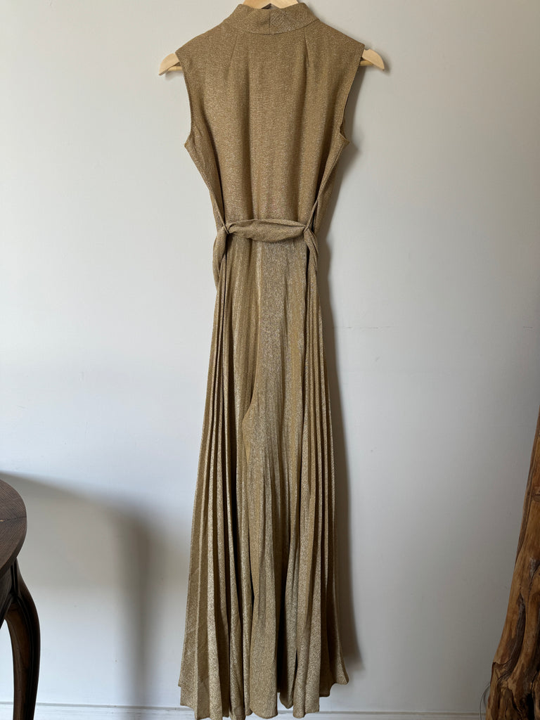 70s Gold Jumpsuit