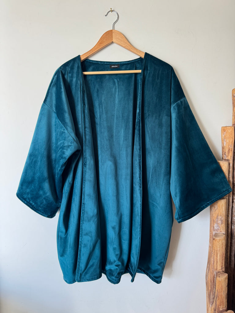 Handmade Midi Velvet Duster