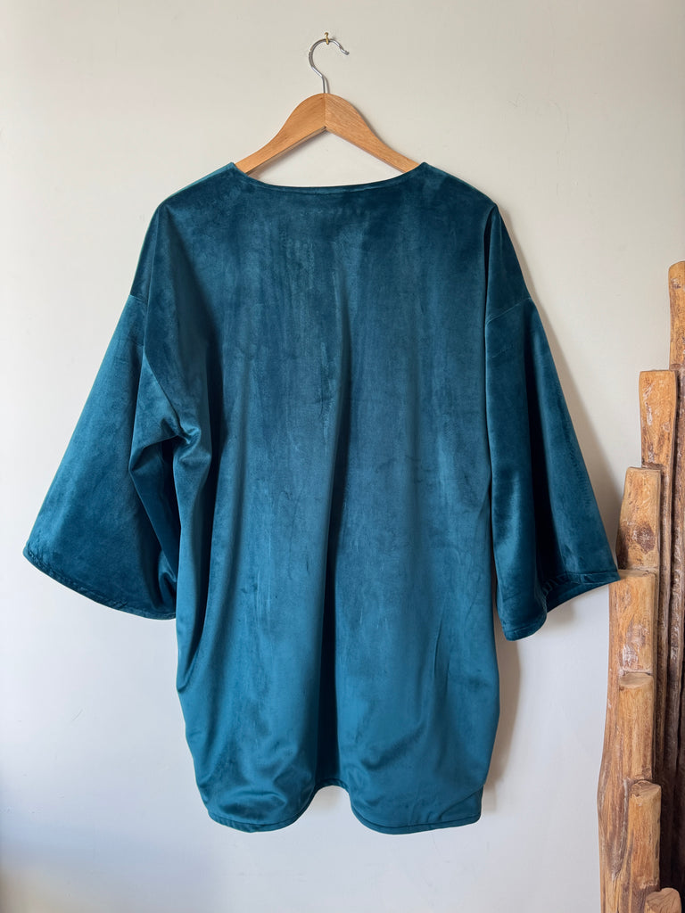 Handmade Midi Velvet Duster