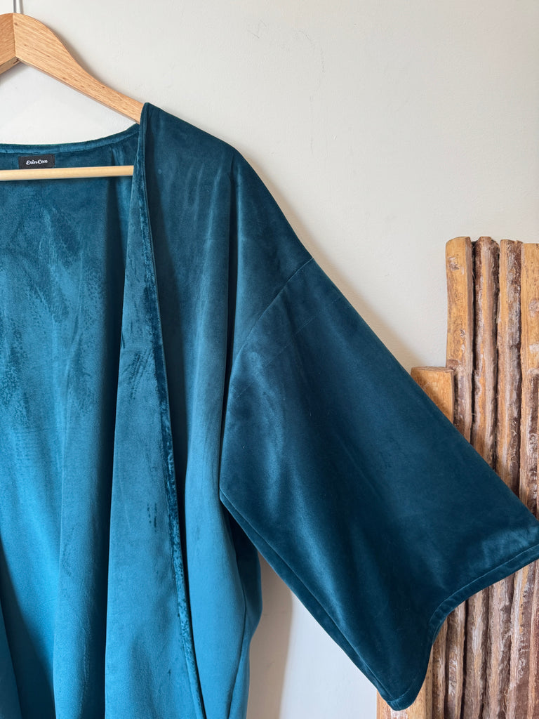 Handmade Midi Velvet Duster