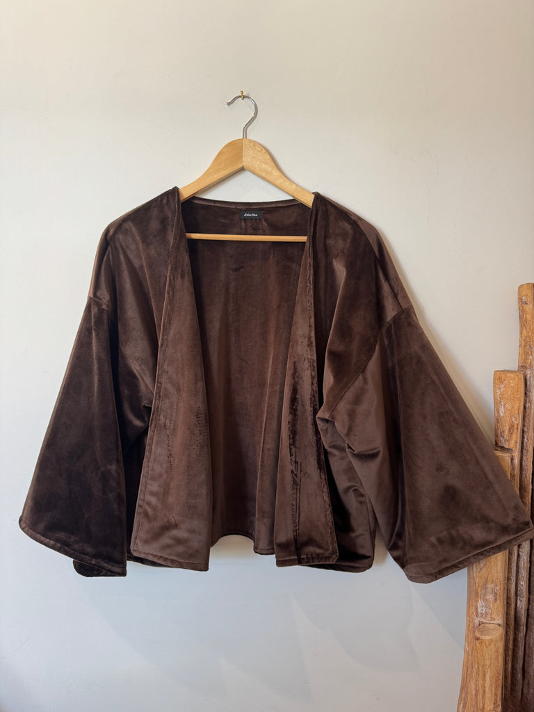 Handmade Short Velvet Duster