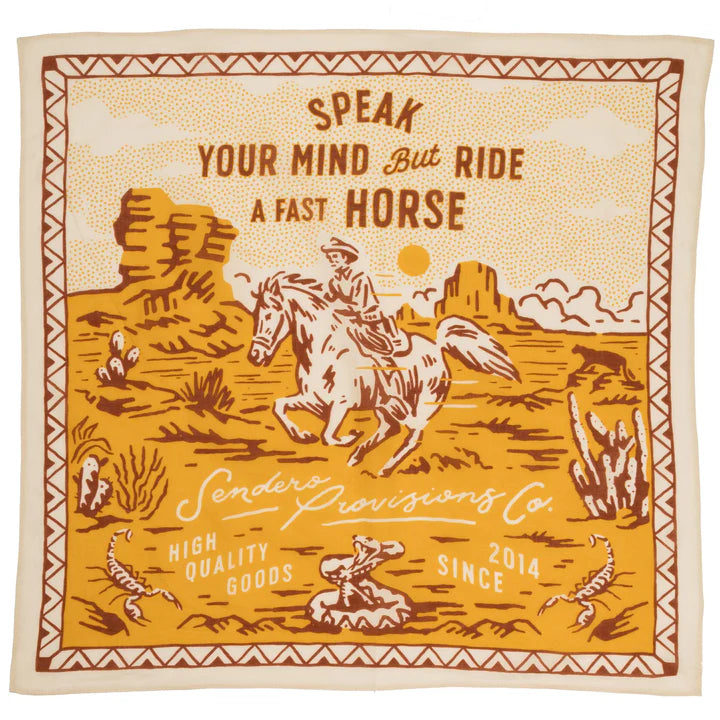 Sendero Western Art Bandanas