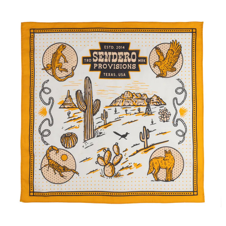 Sendero Western Art Bandanas