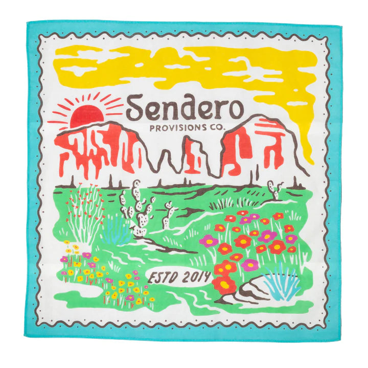 Sendero Western Art Bandanas