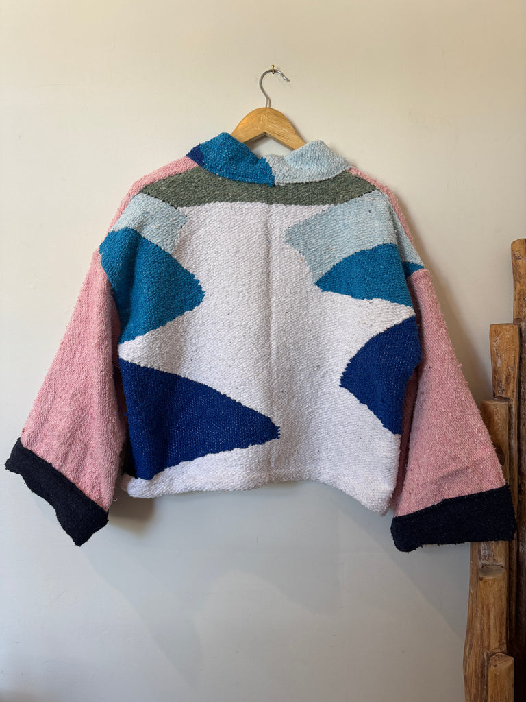 Soy Y Glaciar Blanket Bolero Jacket