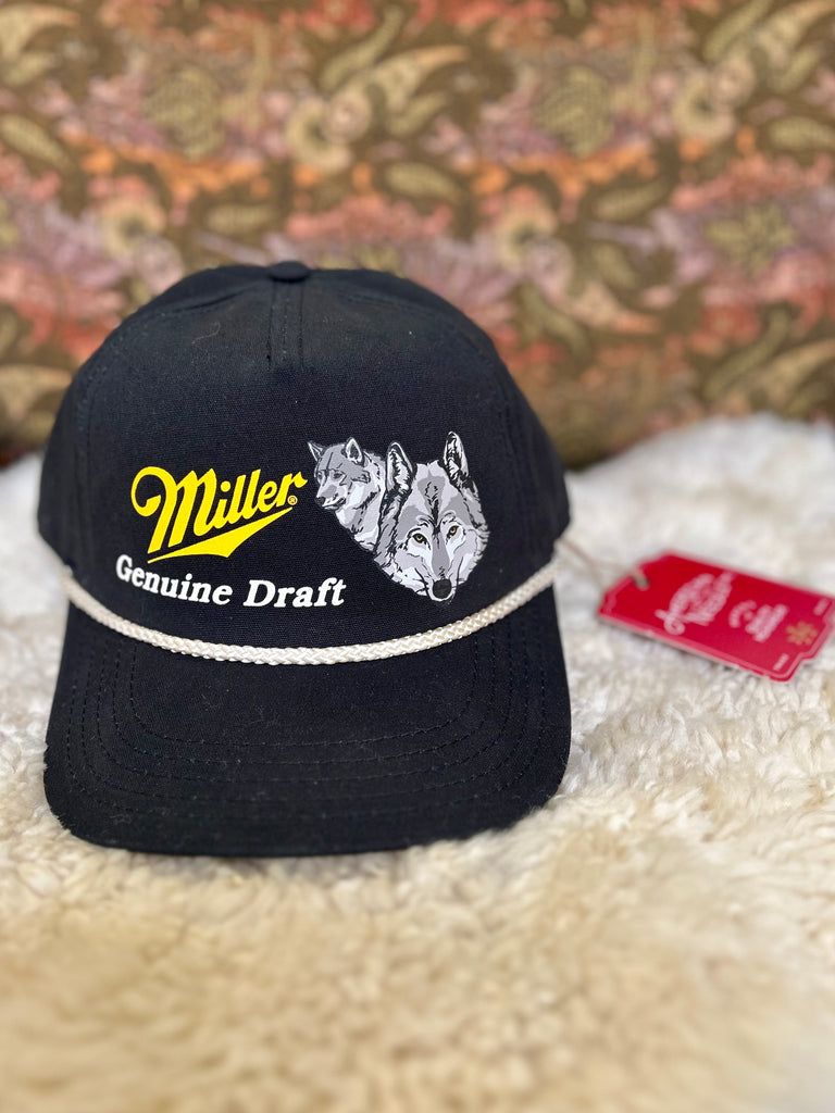 Miller Genuine Draft Wolf Trucker Hat