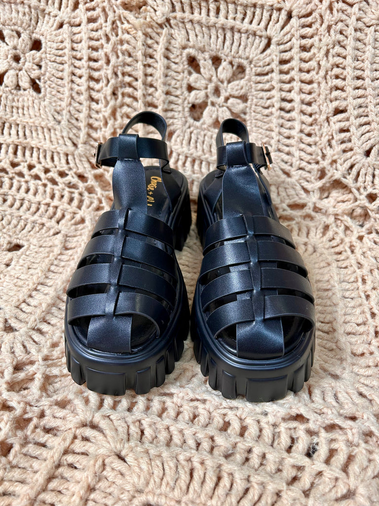 Theo Caged Chunky Sandals