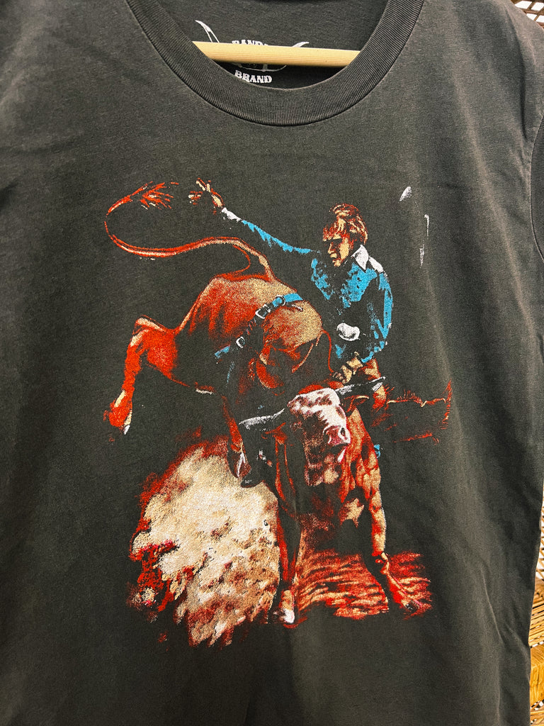 Western Bull Rider Tour Muscle Tee – Classic Rock Couture