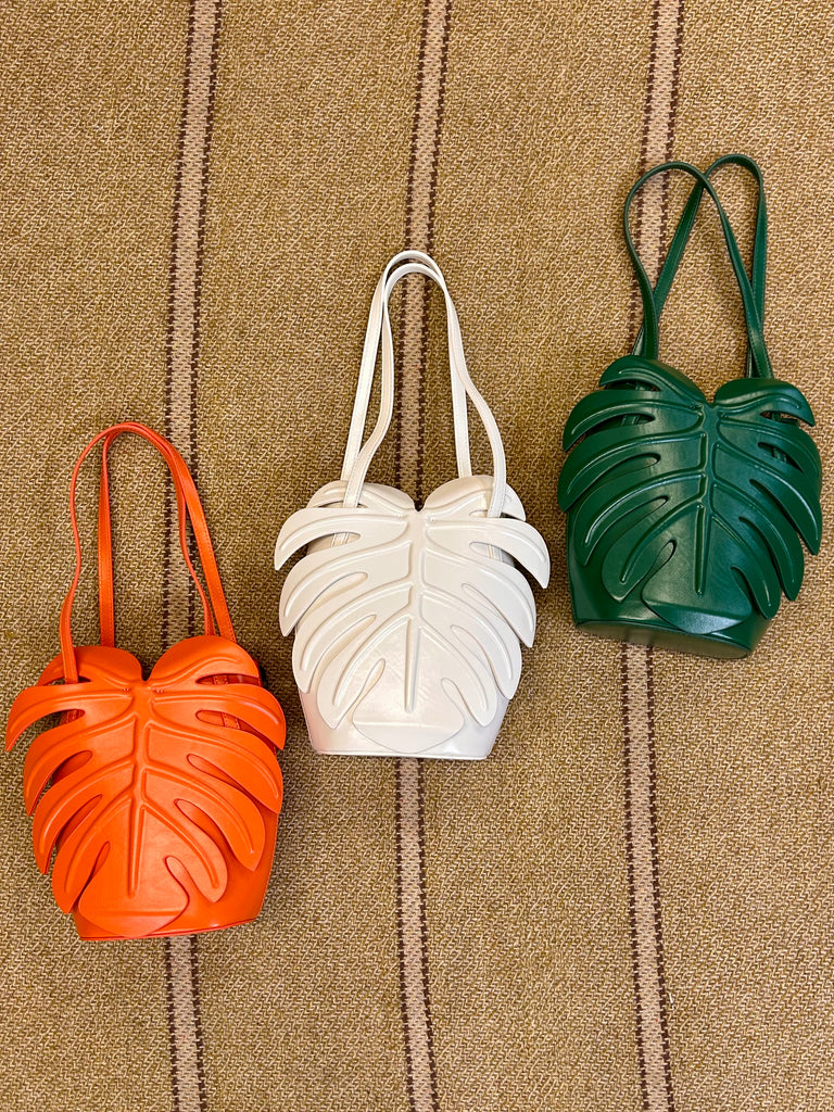 Monstera Leaf Handbag