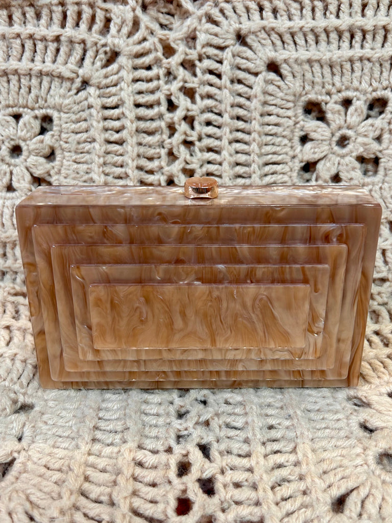 Egypt Acrylic Clutch