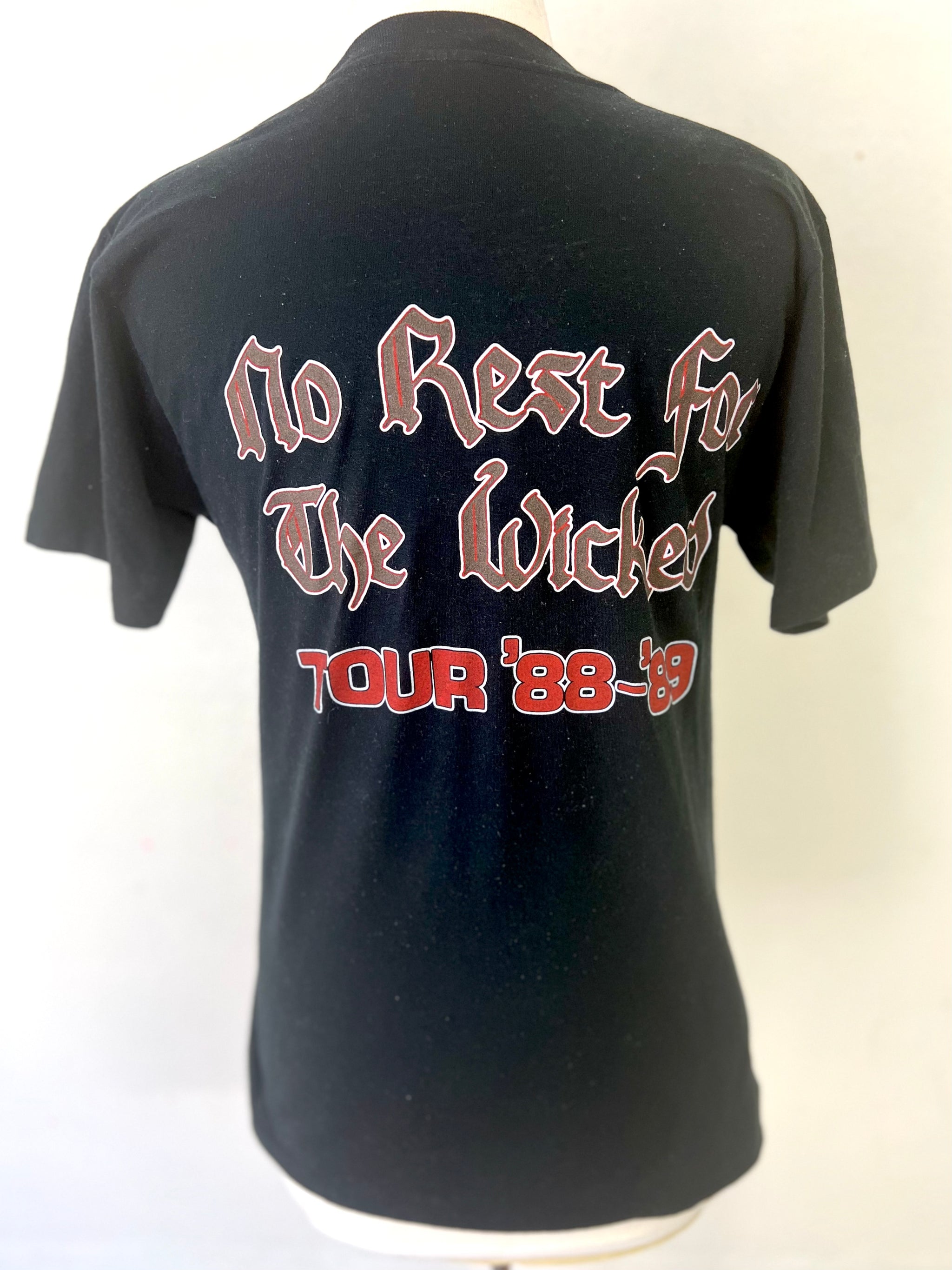 1988 Ozzy 'No Rest For The Wicked' Tour Tee – Classic Rock Couture