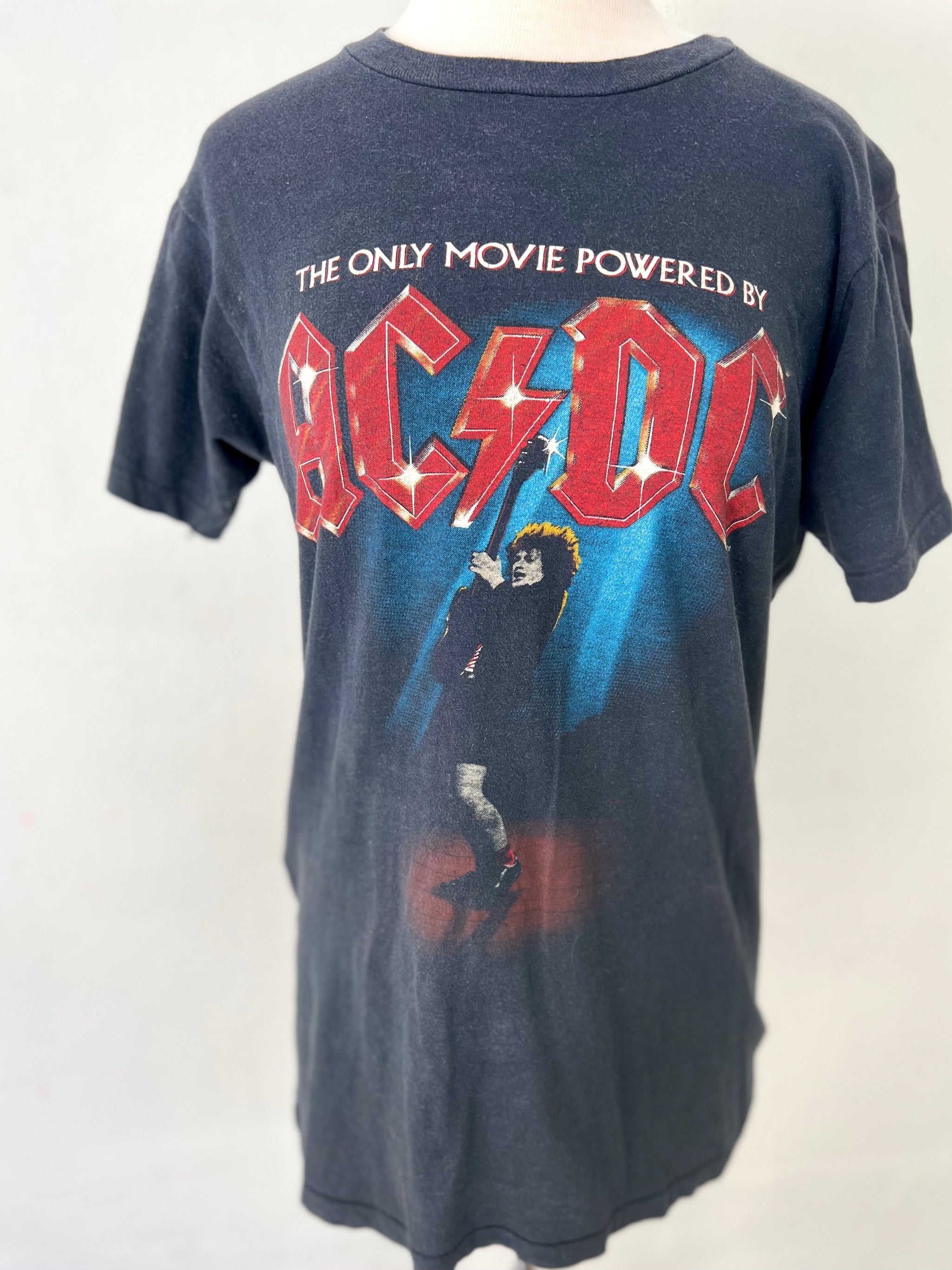 80s ACDC 'Let There Be Rock' Vintage Graphic Tee