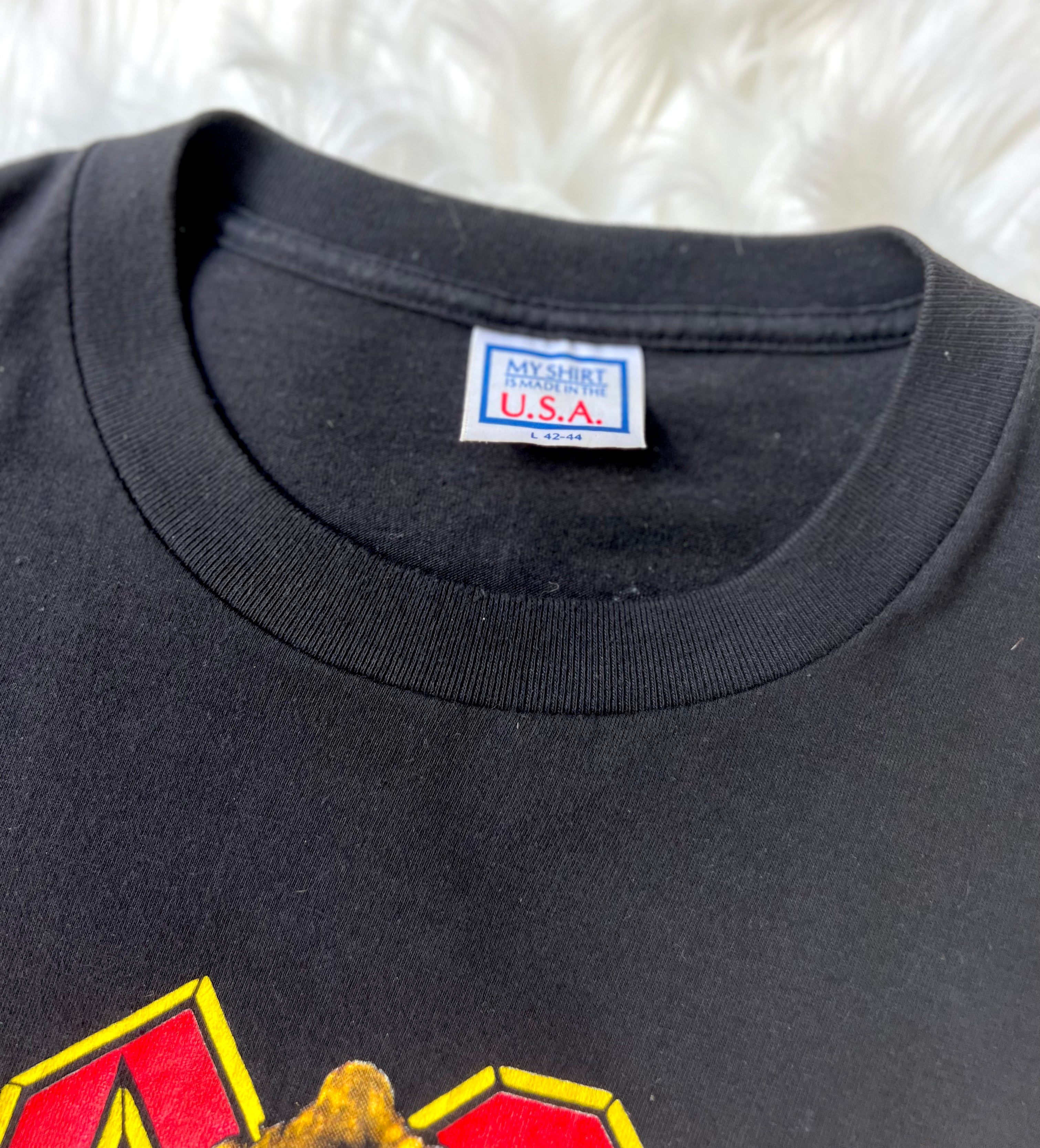 1988 ACDC World Tour Tee – Classic Rock Couture 1988 ACDC World Tour Tee – Classic Rock Couture