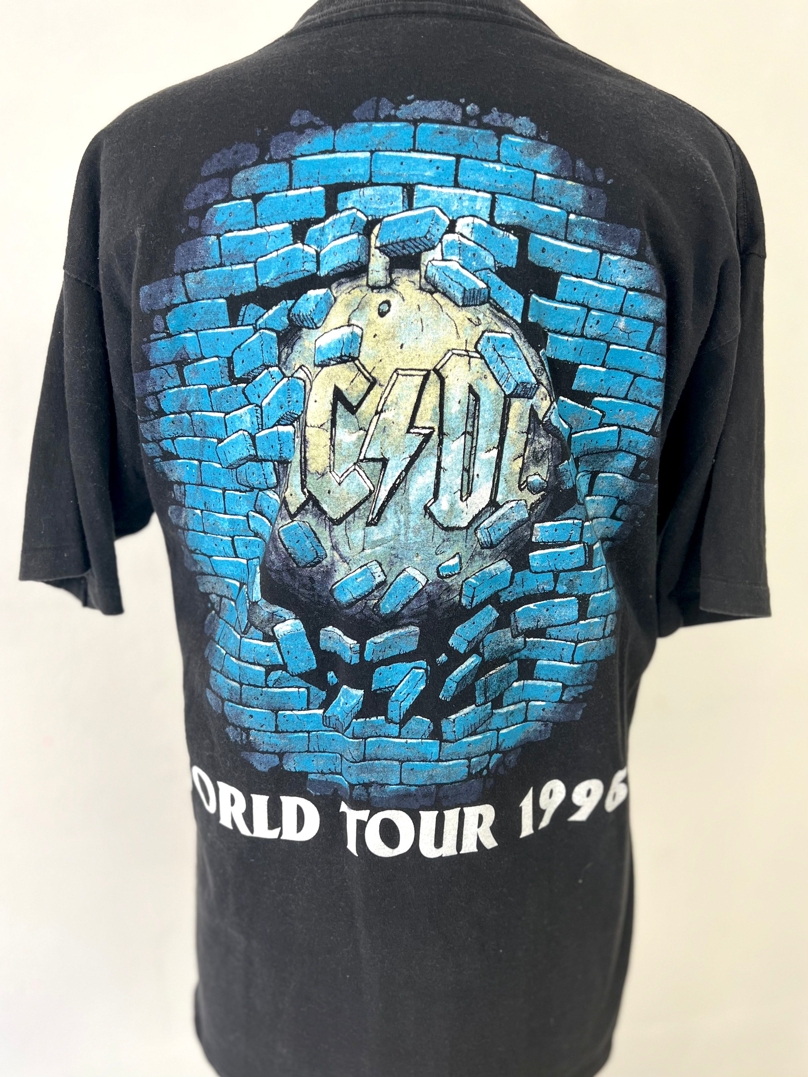 1996 ACDC World Tour Tee – Classic Rock Couture 1996 ACDC World Tour Tee – Classic Rock Couture