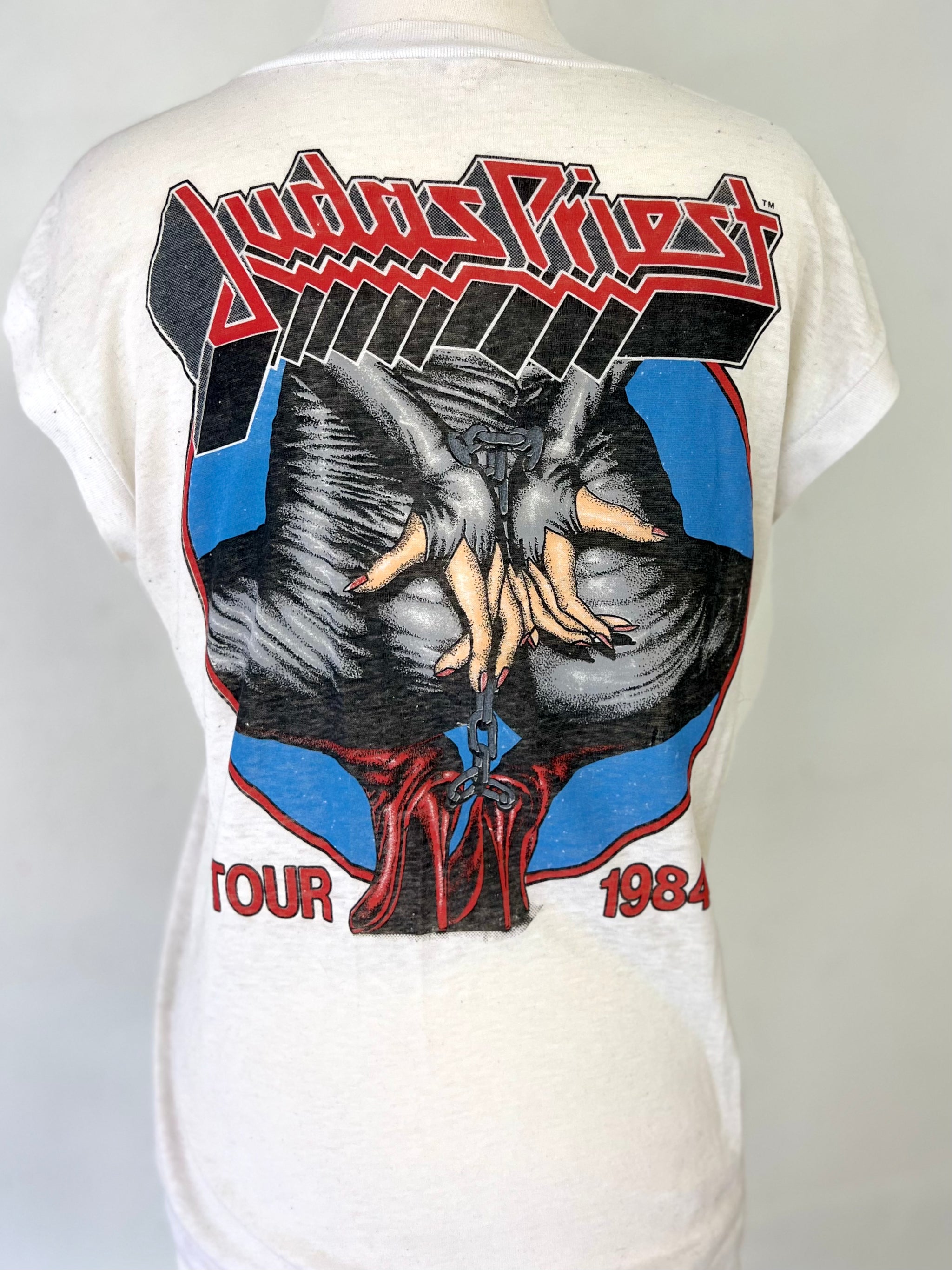 Judas Priest Tour 1984 'Defenders Of The Faith' Vintage Tee – Classic Rock  Couture