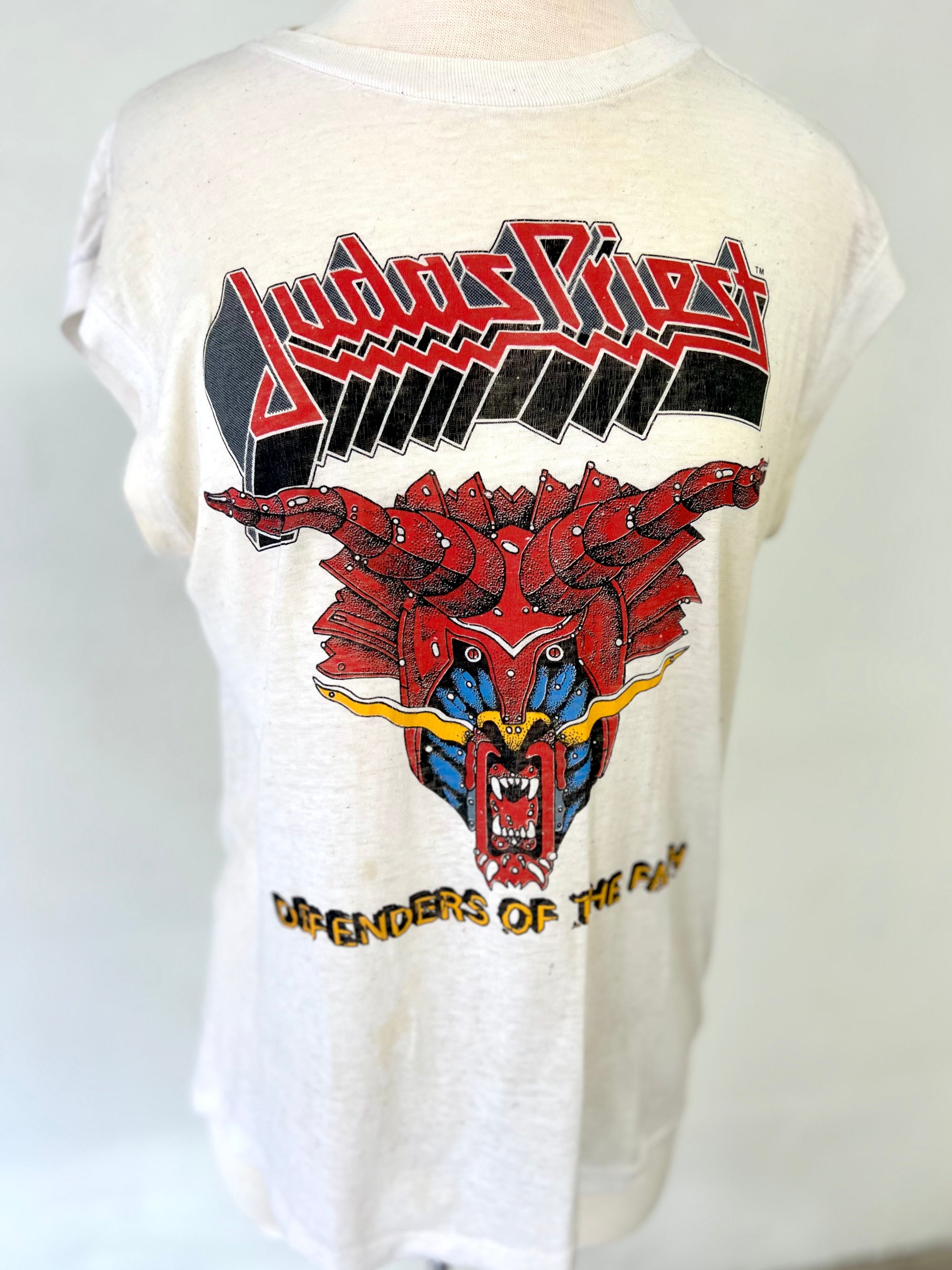 Judas Priest Tour 1984 'Defenders Of The Faith' Vintage Tee – Classic Rock  Couture