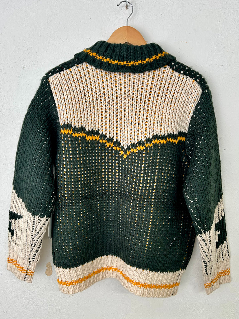 Horseplay Zip Up Sweater
