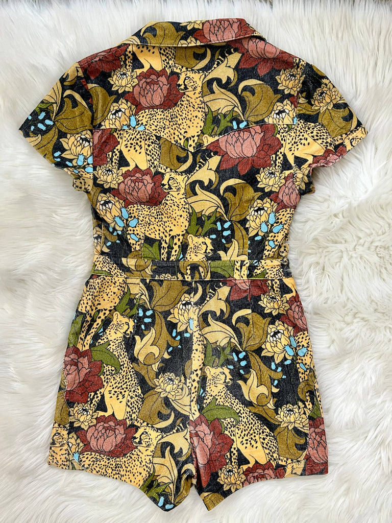 Wild Child Corduroy Playsuit