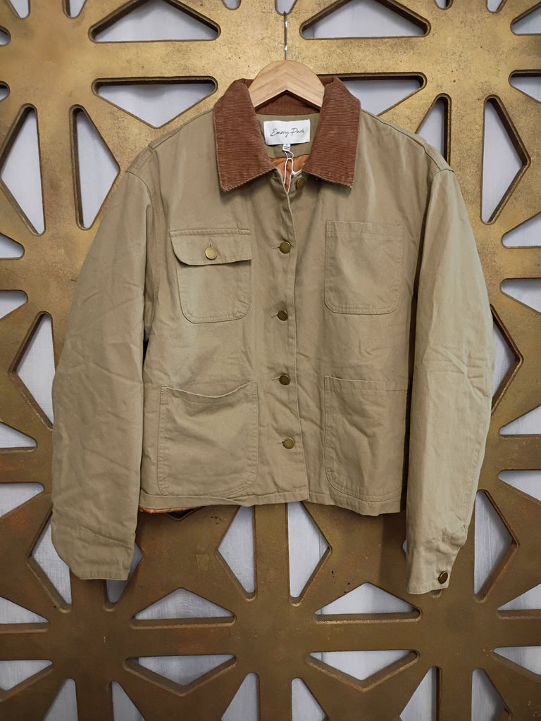 Olive Khaki Bomber Jacket