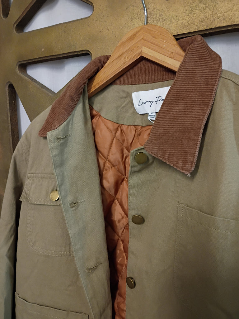 Olive Khaki Bomber Jacket