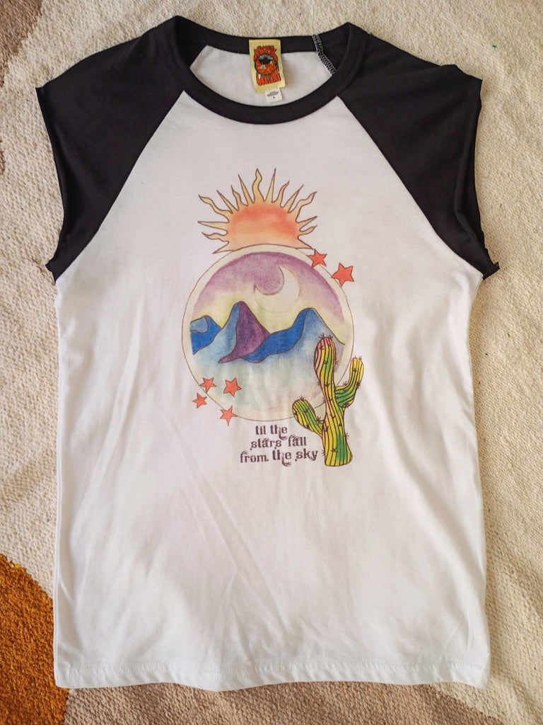 Stars Fall Baseball Tee