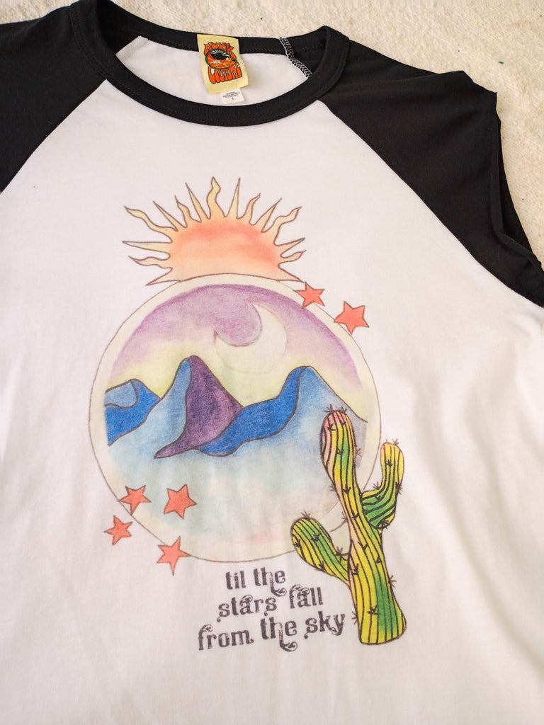 Stars Fall Baseball Tee